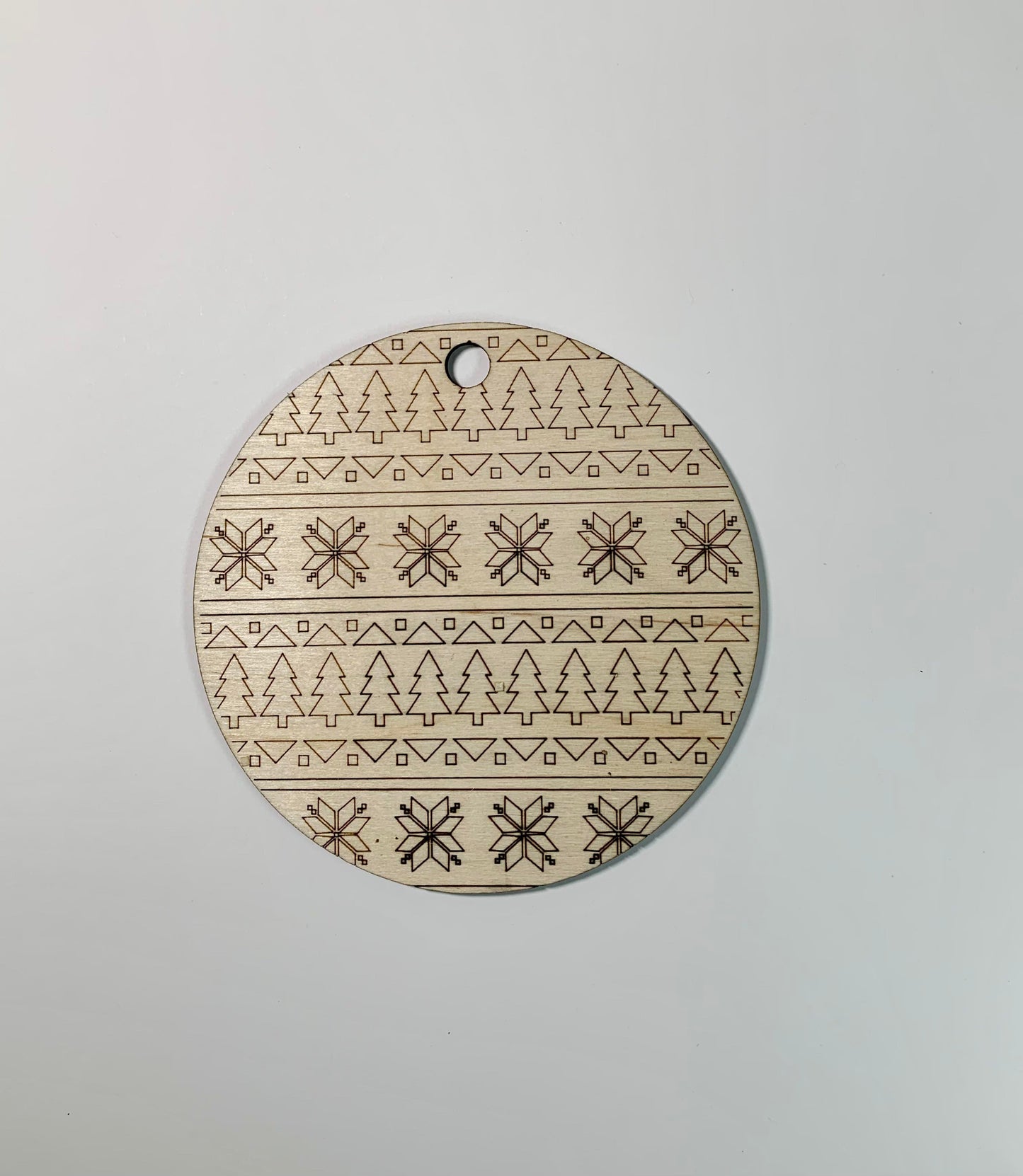 Sweater pattern ornament - Creative Designs By Kari