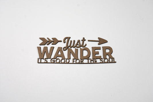 Just Wander title