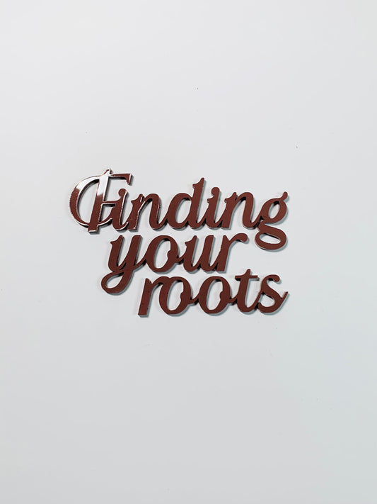 Finding your roots