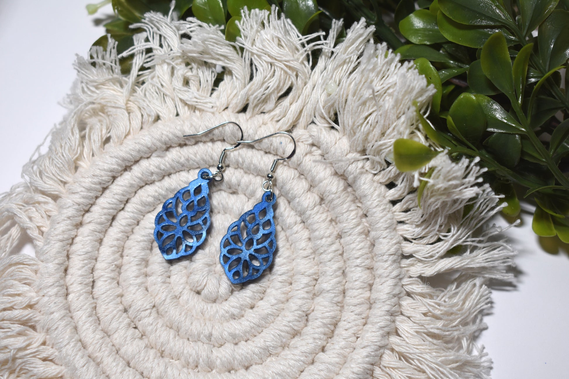 Abyssal blue elegant earrings - Set 2 - Creative Designs By Kari