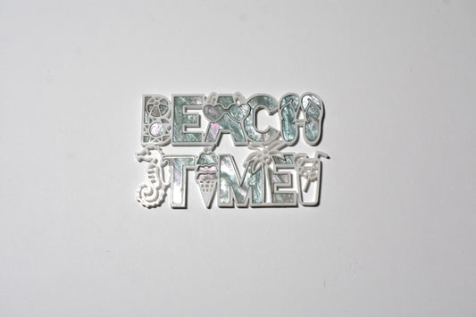Beach time - inset (pearlized) - Creative Designs By Kari