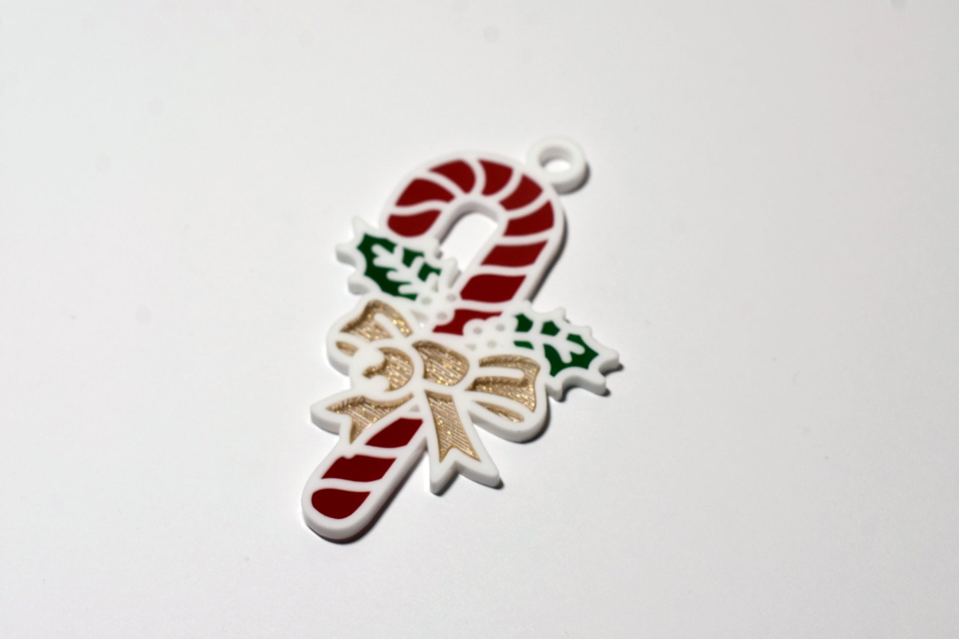 Candycane ornament - Inset - Creative Designs By Kari