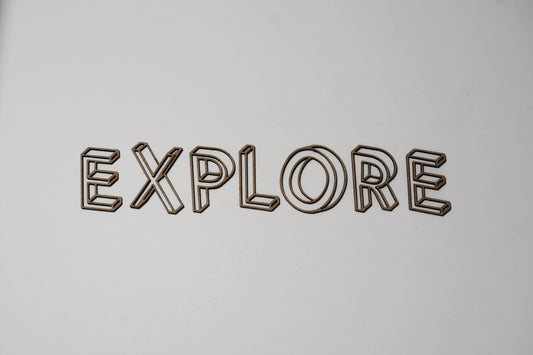 Explore - 3D style - Creative Designs By Kari