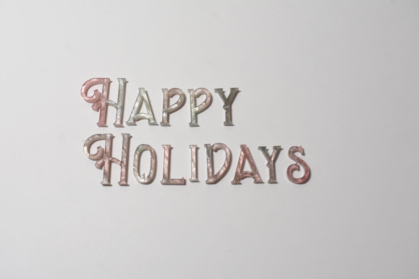 Happy Holidays title (individual letters) - Creative Designs By Kari