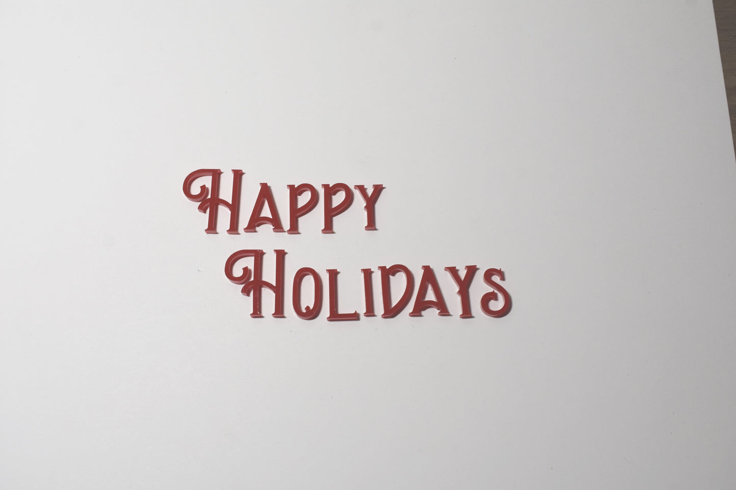 Happy Holidays title (individual letters) - Creative Designs By Kari