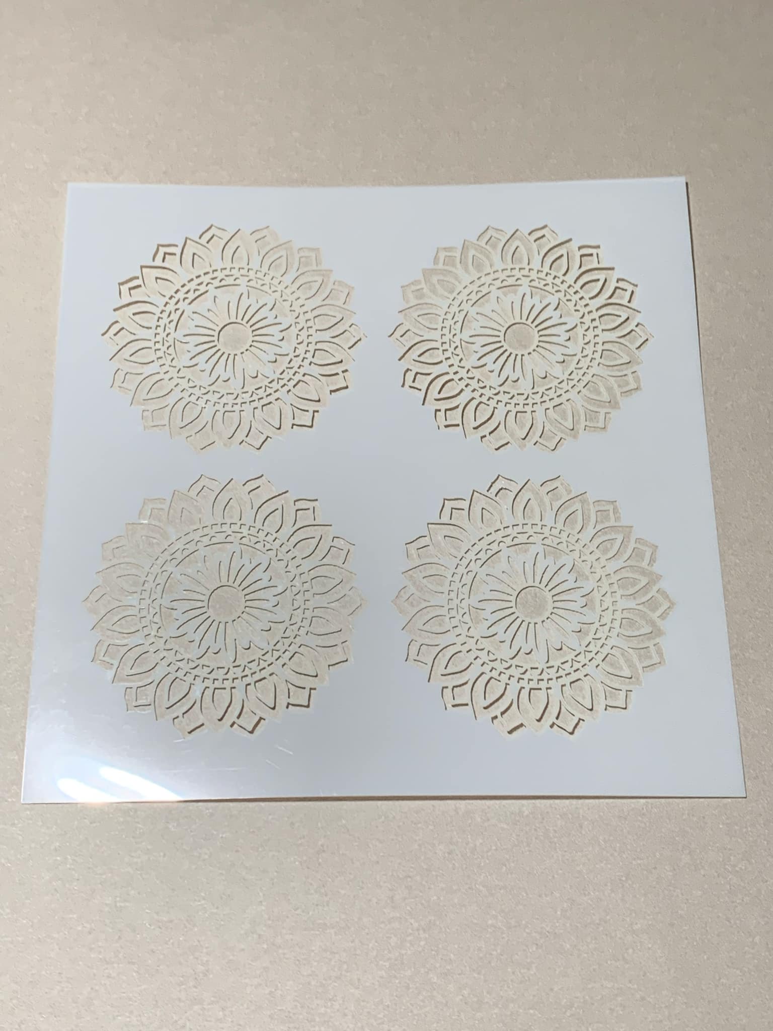 Mandala - serene stencil - Creative Designs By Kari