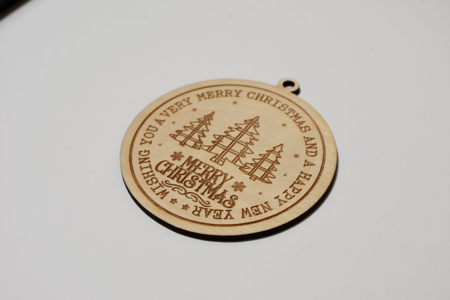 Merry Christmas ornament - Creative Designs By Kari