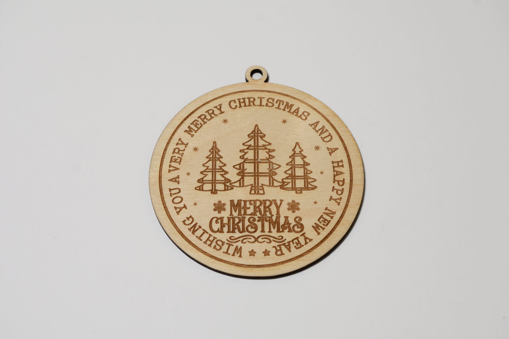 Merry Christmas ornament - Creative Designs By Kari