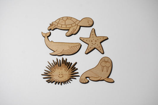Sea creatures bundle - Creative Designs By Kari
