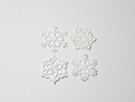 Snowflakes bundle - set of 4 - Creative Designs By Kari