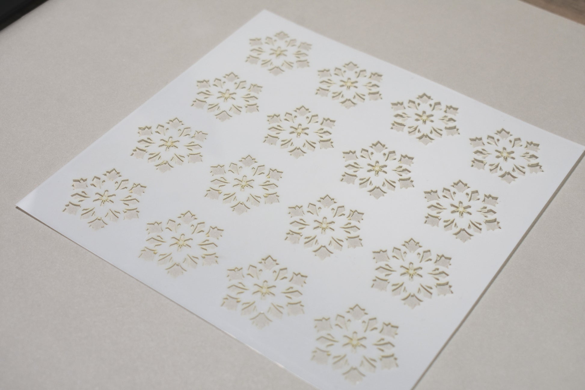 Snowflakes stencil - Creative Designs By Kari