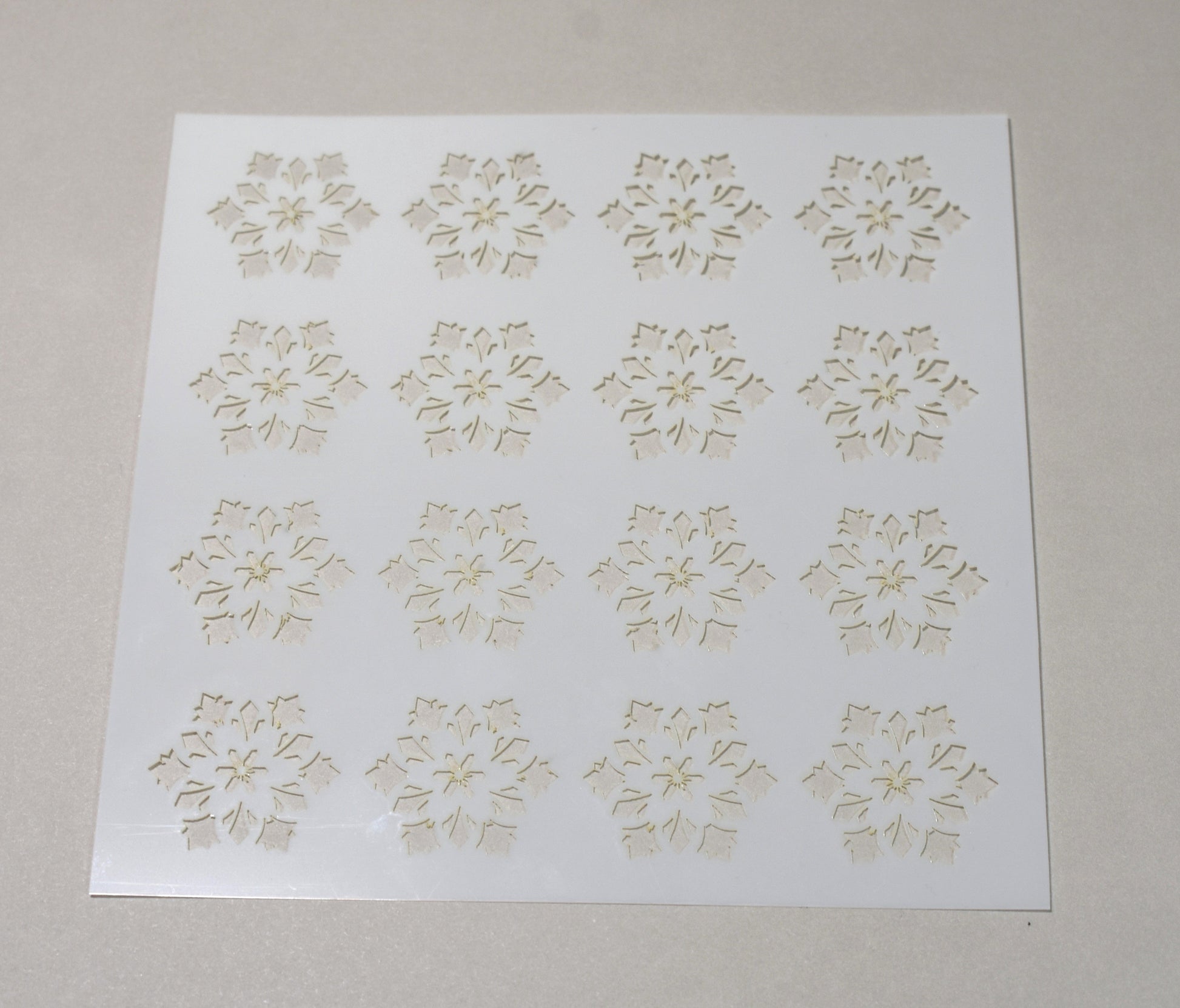 Snowflakes stencil - Creative Designs By Kari