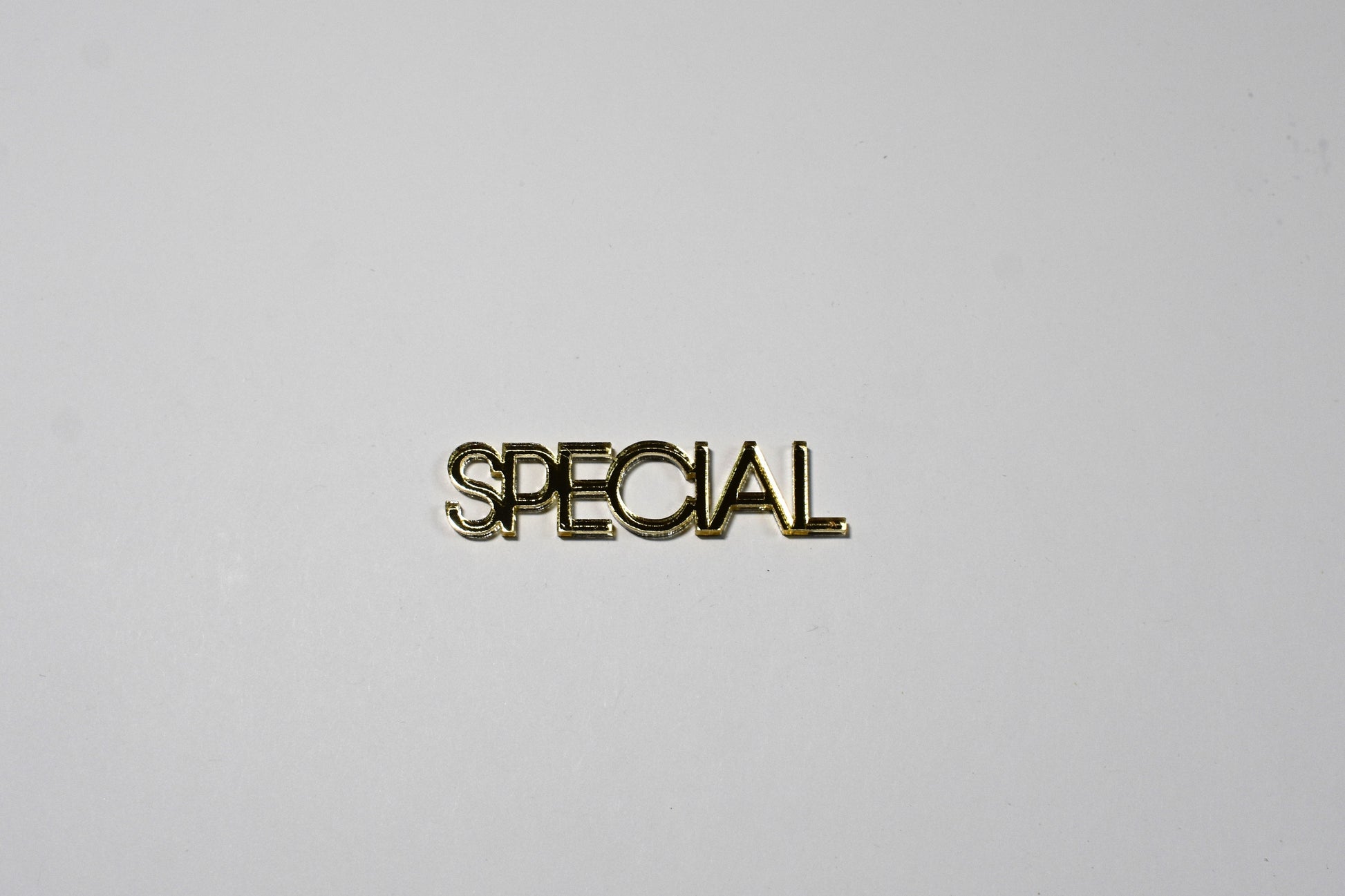 Special (mirrored gold) - Creative Designs By Kari