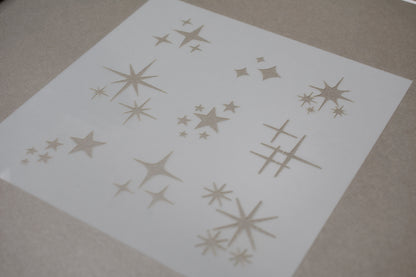 Starburst stencil - Creative Designs By Kari