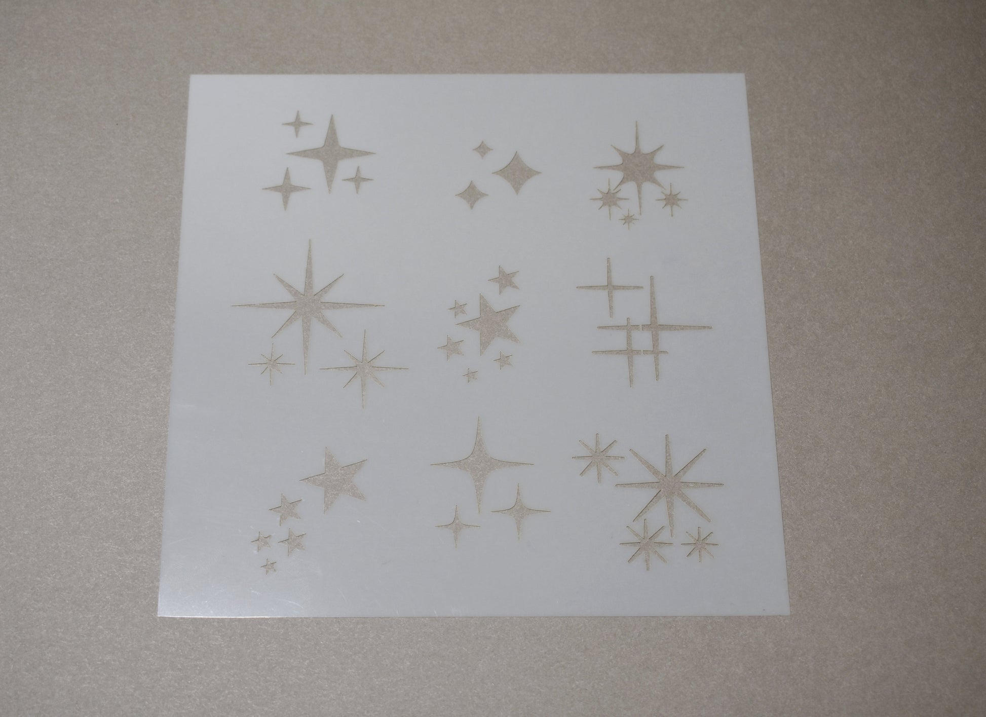 Starburst stencil - Creative Designs By Kari