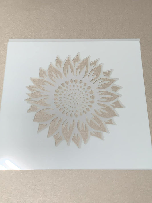 Sunflower layered stencil - Creative Designs By Kari