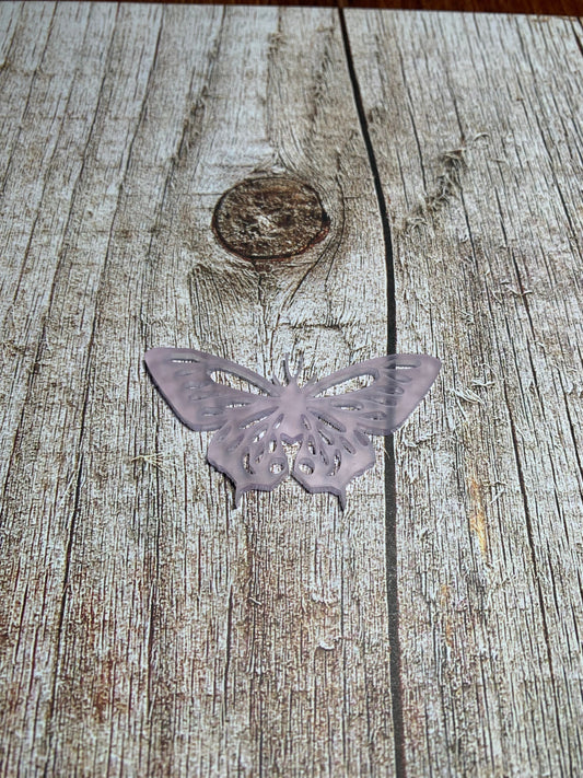 Butterfly outline (mauve) - Creative Designs By Kari