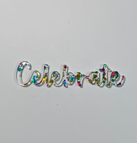 Celebrate - confetti print - Creative Designs By Kari
