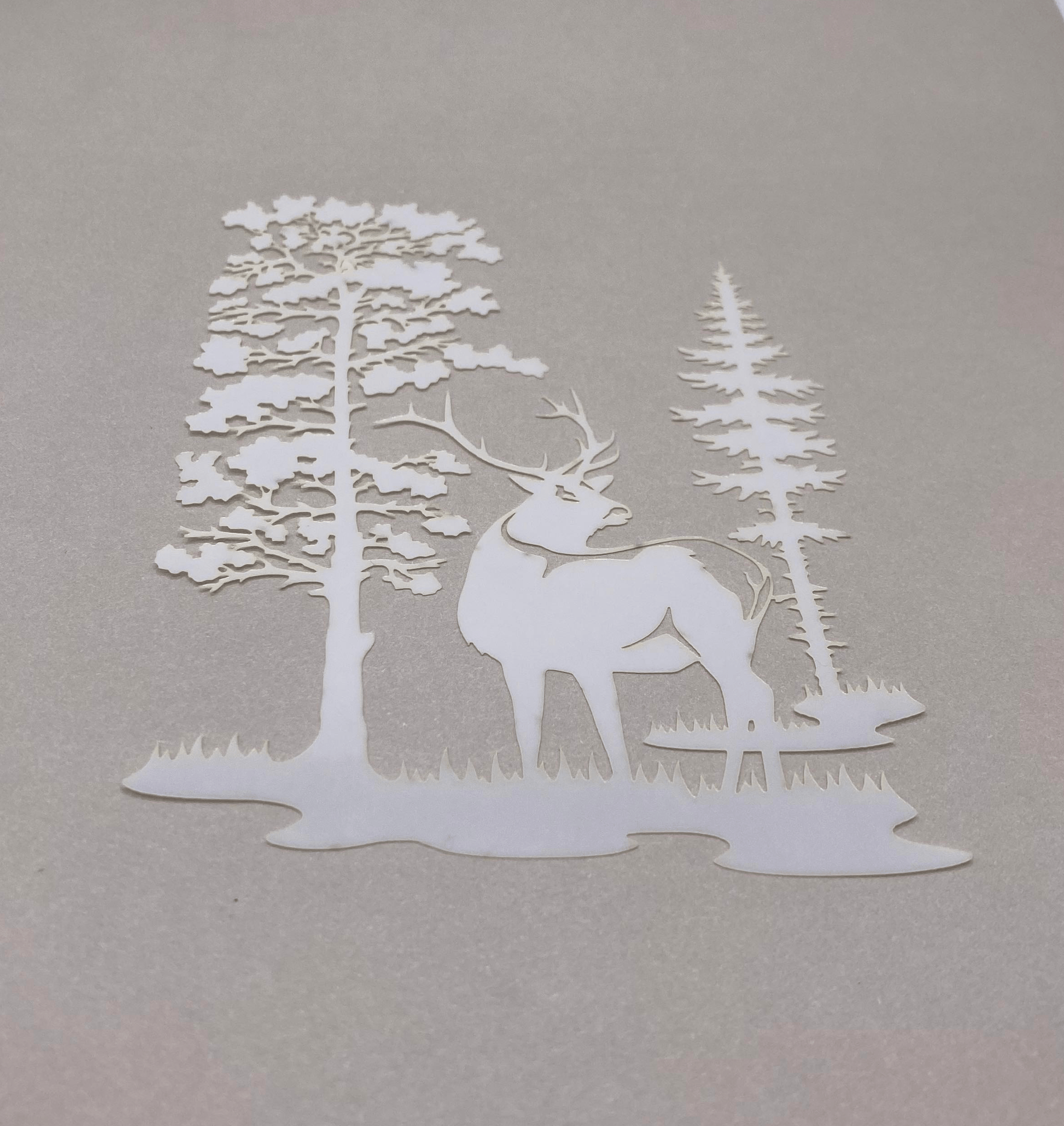 Deer in nature mask - Creative Designs By Kari