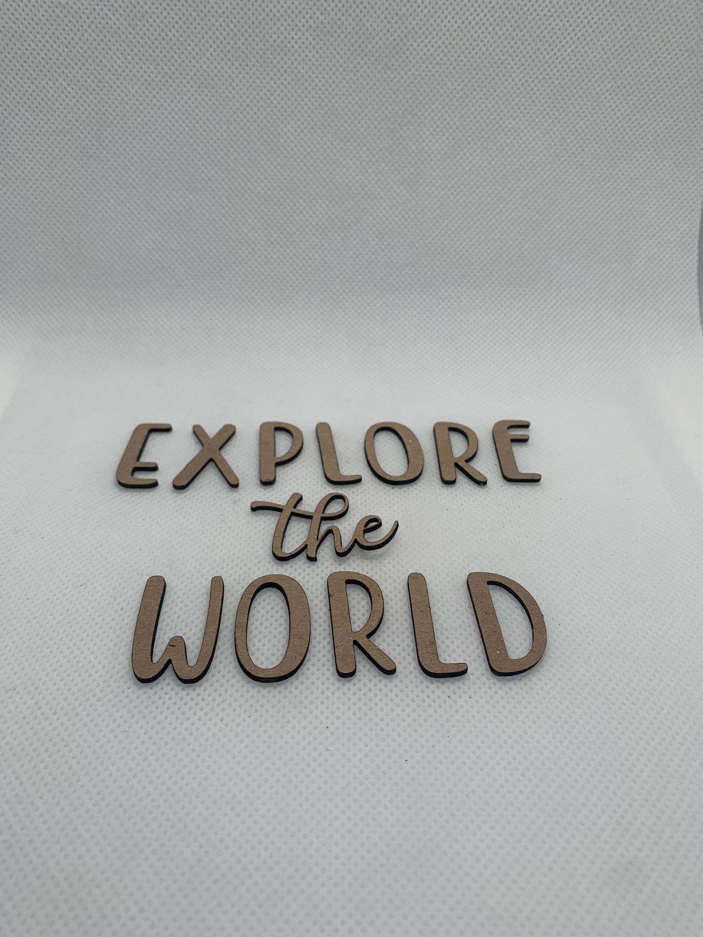 Explore the World title - Creative Designs By Kari