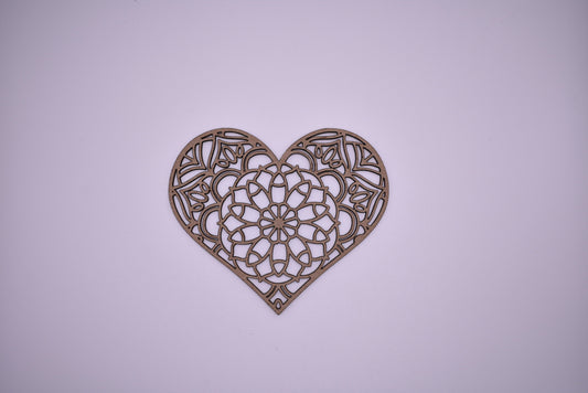 Heart mandala - Creative Designs By Kari