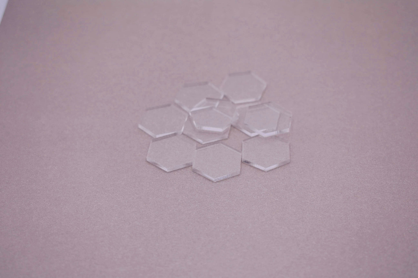 Hexagons - clear - Creative Designs By Kari