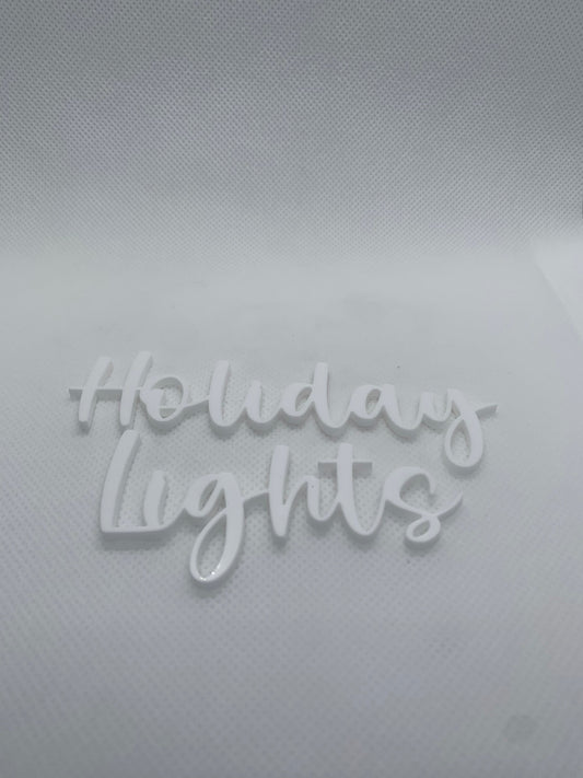 Holiday Lights - Creative Designs By Kari