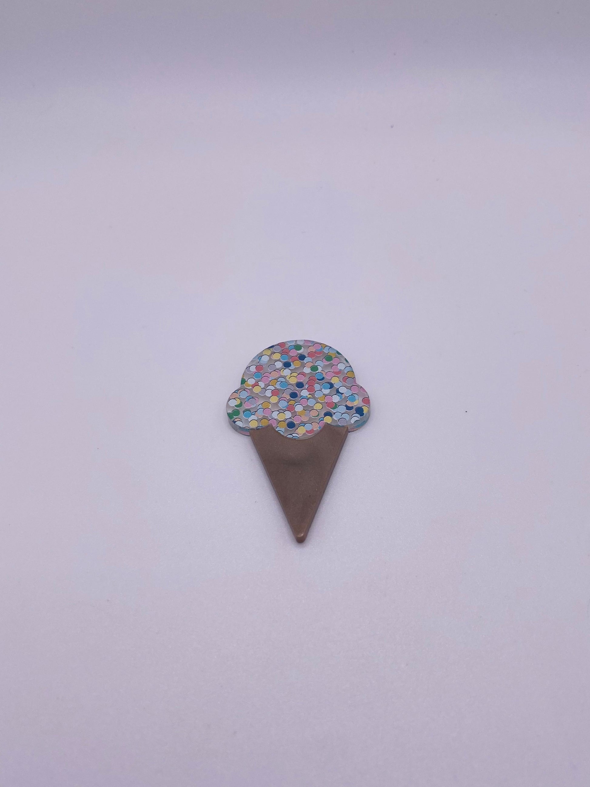 Ice cream cone - sprinkles - Creative Designs By Kari