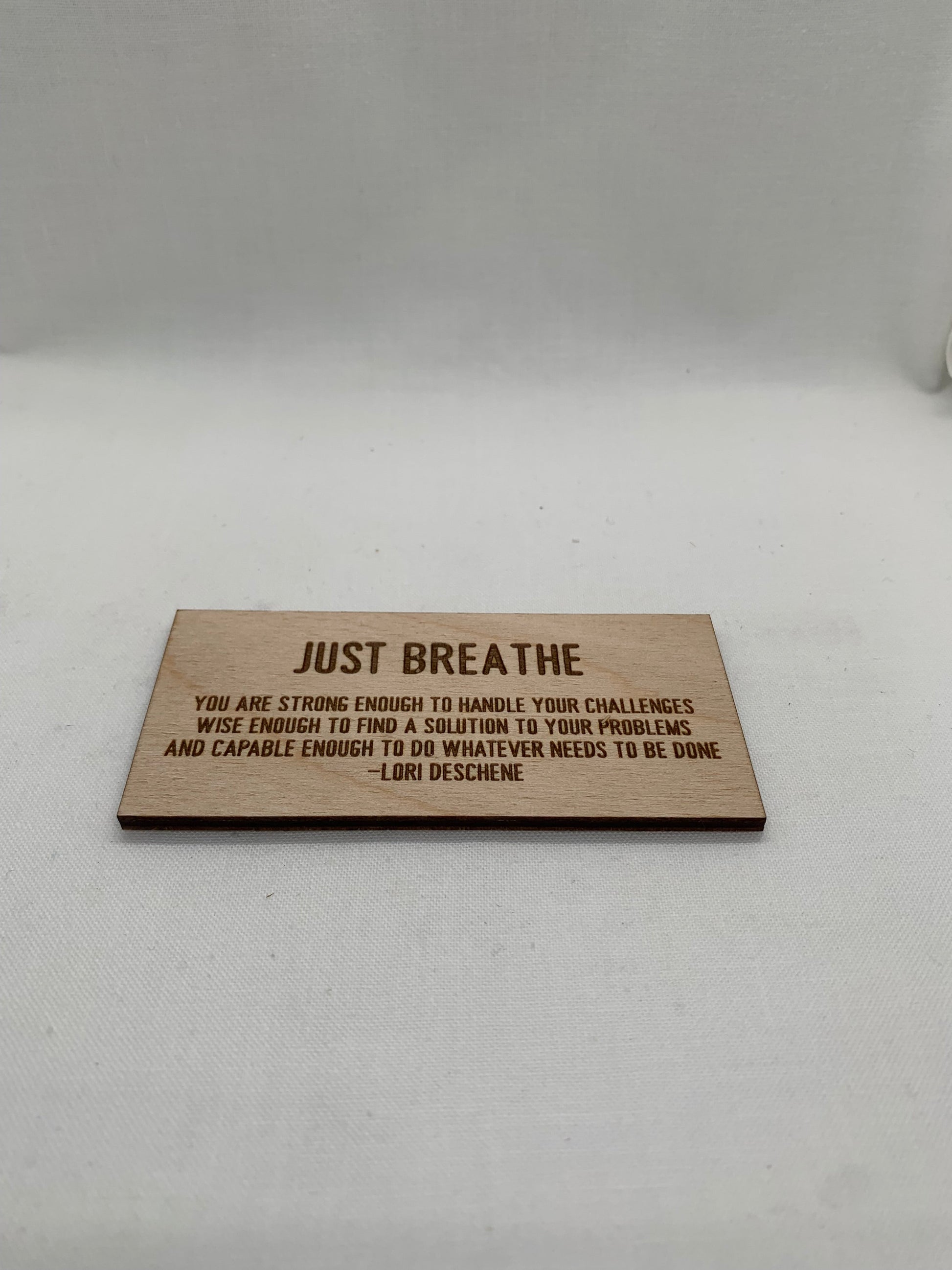 Just Breathe quote - Creative Designs By Kari