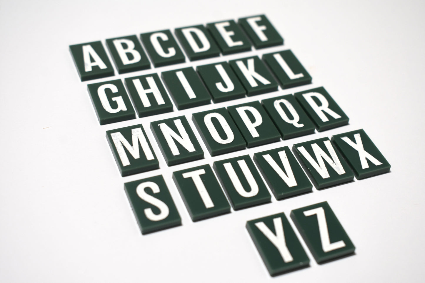 Letter tiles - ivy green - Creative Designs By Kari