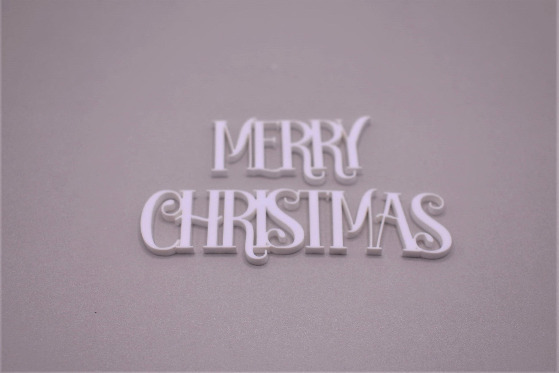 Merry Christmas (white) - Creative Designs By Kari