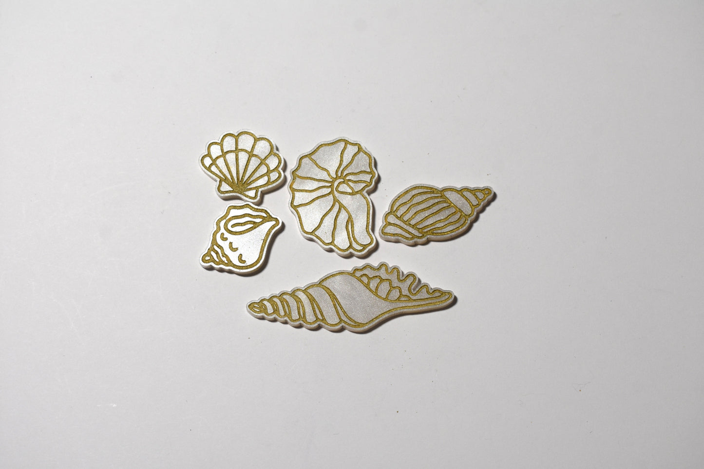 Pearlized seashell bundle - Creative Designs By Kari