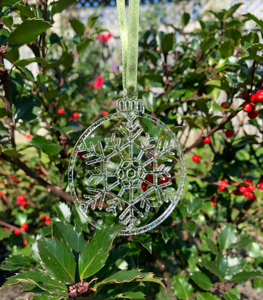 Snowflake ornament 6 - Creative Designs By Kari