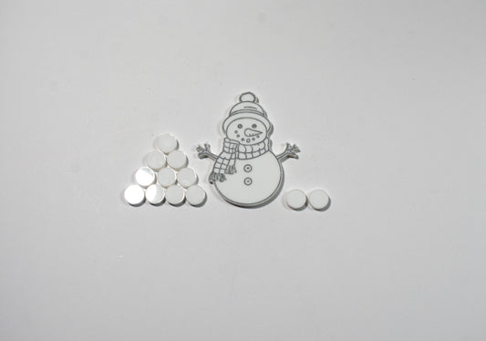 Snowman and snowballs - Creative Designs By Kari