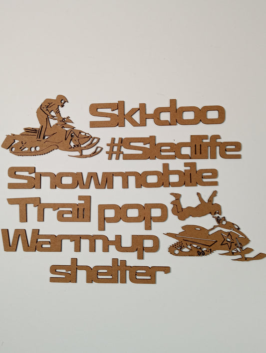 Snowmobile bundle - Set 1 - Creative Designs By Kari